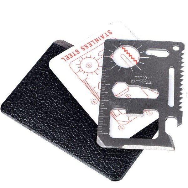 Producto - Tarjeta de supervivencia metálica