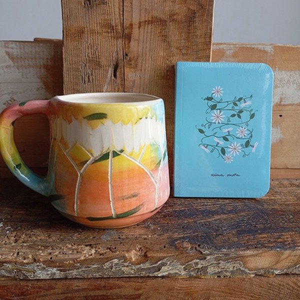 Producto - Taza Atardecer + Libreta