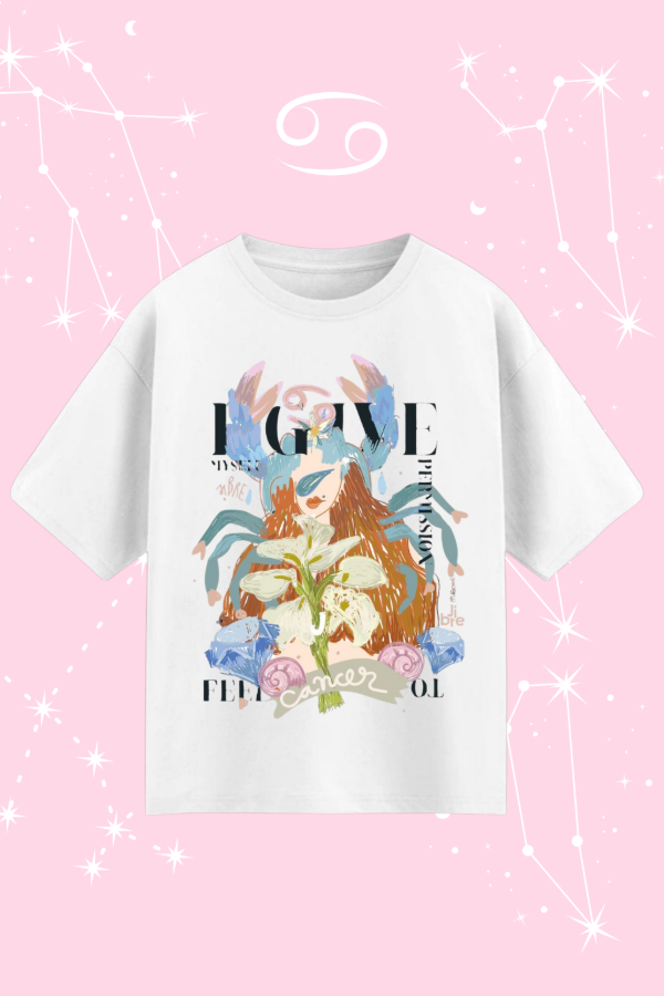 Producto - Remera oversize "CANCER"