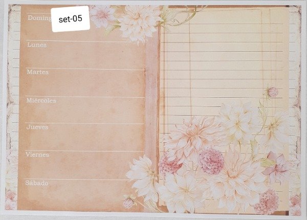 Producto - Lamina para decoupage SET-05