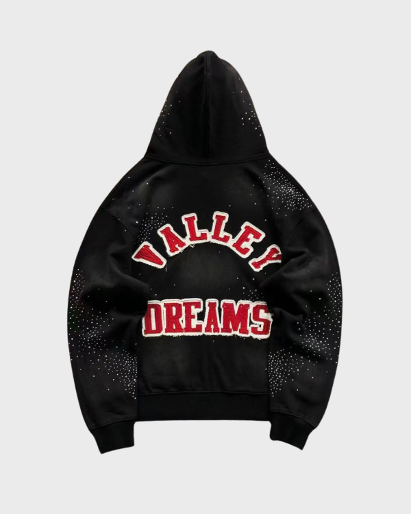 Producto - ZIP UP HOODIE VALLEY PORTUGAL CON BRILLOS