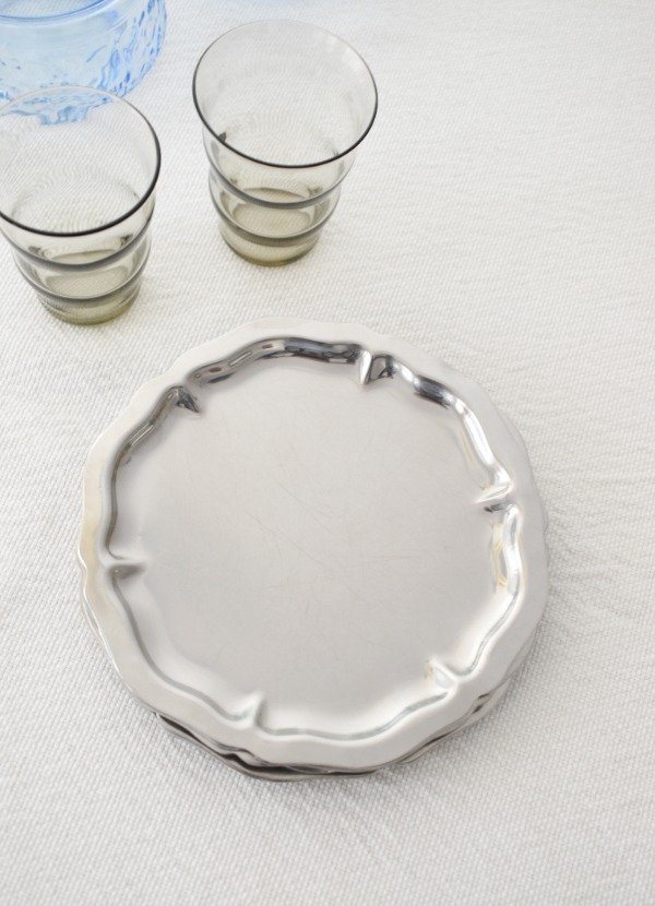 Producto - Set de seis platos de acero inoxidable PRAT - 1