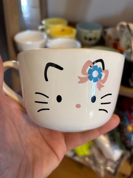 Producto - Tazón mediano blanco Hello Kitty