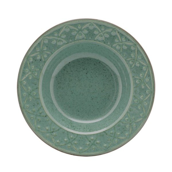 Producto - Plato Postre 20 cm Oxford Mendi Malaquita