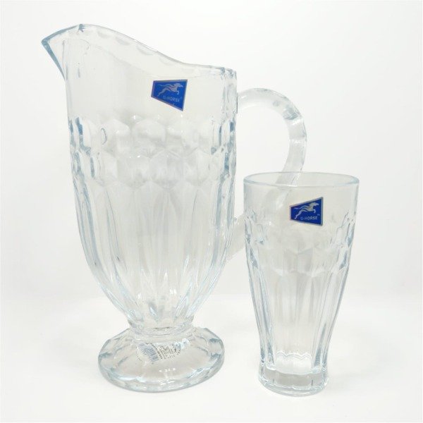 Producto - SET JARRA+6VASOS LABRADO(31174)E/CAJA
