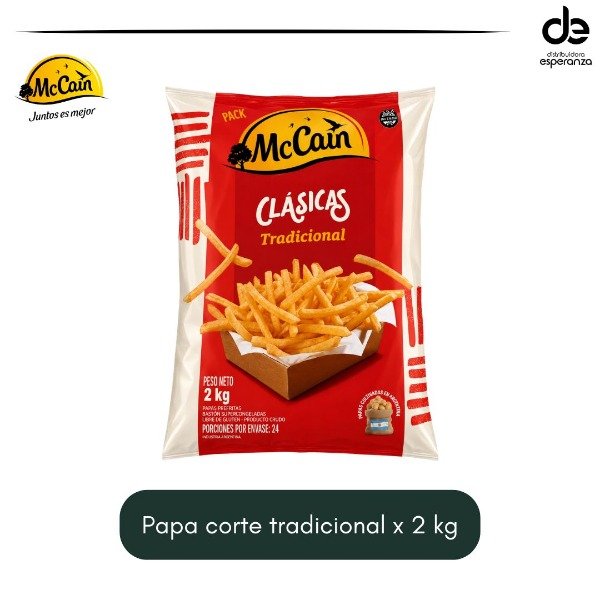 Producto - Papas c/ tradicional x 2 kg Mc Cain