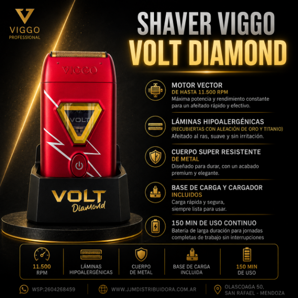 Producto - Shaver VIGGO VOLT DIAMOND