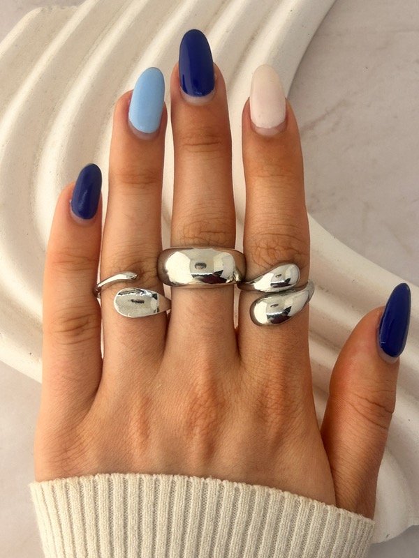 Producto - ANILLO REGULABLE PLATEADO 3041