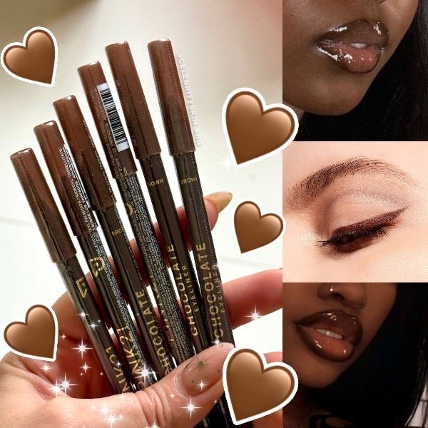 Producto - Delineador chocolate de ojos y labios Pink 21