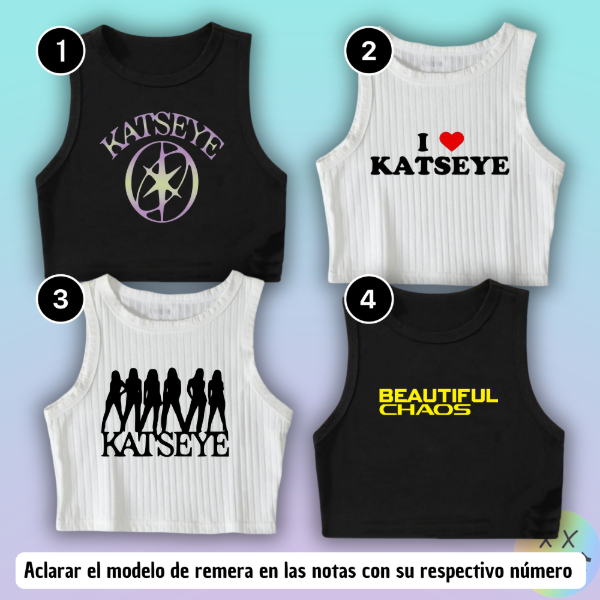 Producto - Musculosas Katseye # 1