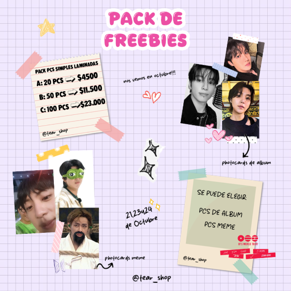 Producto - PCS FREEBIES