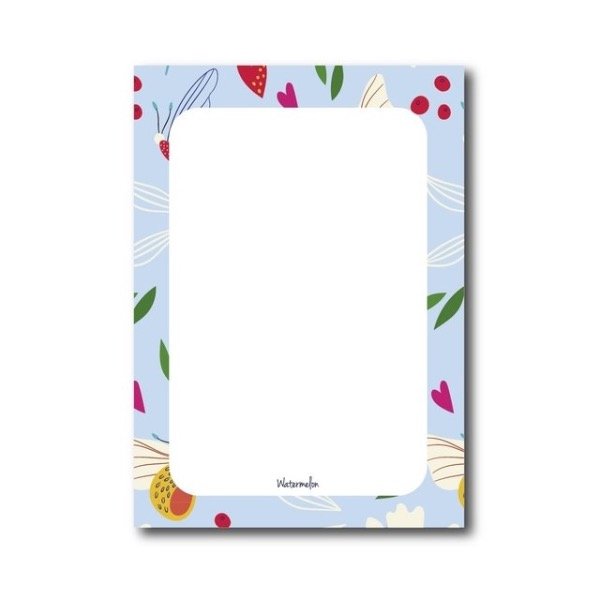 Producto - Pizarra mediana Mariposas