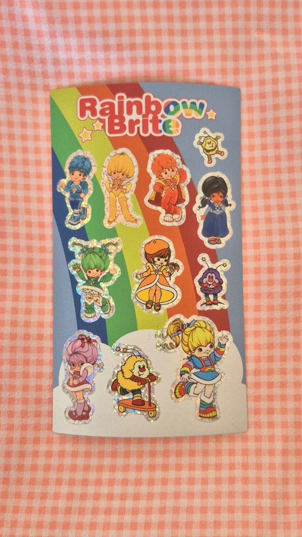 Producto - Plancha Stickers Rainbow Brite