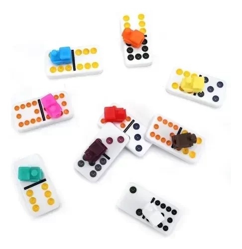 Producto - Molde silicona domino más mini trencitos - 4
