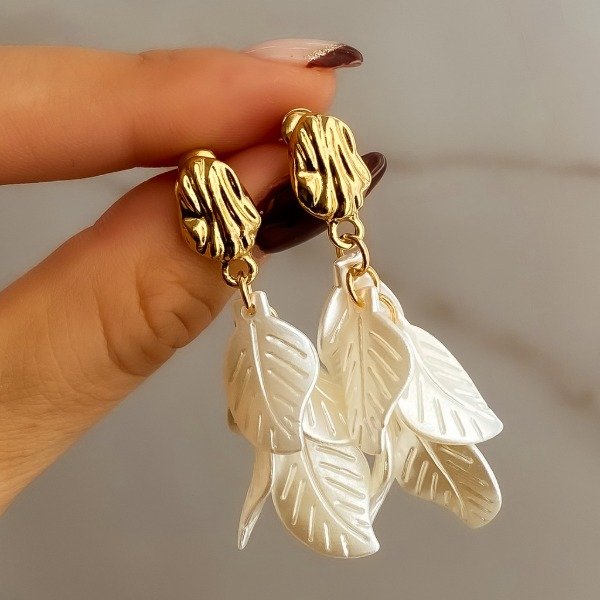Producto - AROS GRECIA LEAF 5.3CM