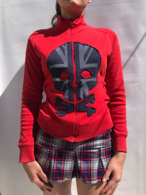 Producto - Zip up Painted Skull - 2