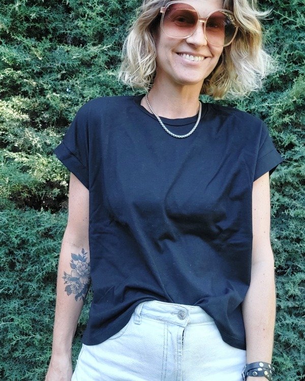 Producto - Remera Lanta NEGRA -NUEVA SIN USO