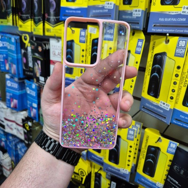 Producto - Brillos Degradé Rosa - Motorola G04/G04s/G24/E14