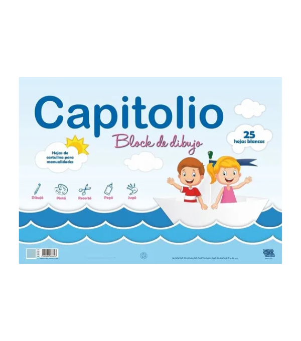 Producto - Block Capitolio 24hjs blanco