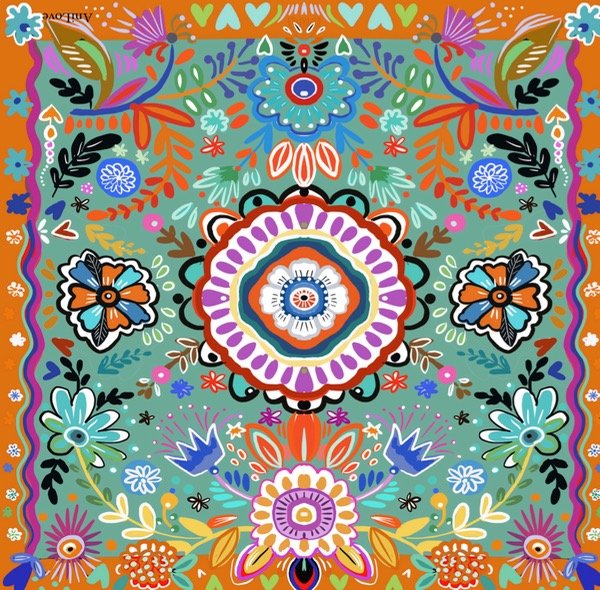 Producto - Mantel Luli turquesa