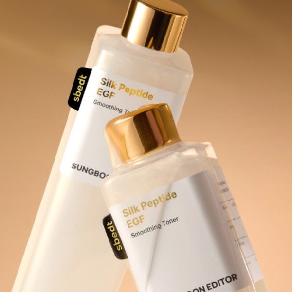 Producto - SUNGBOON EDITOR Silk Peptide EGF Smoothing Toner 300ml - 0