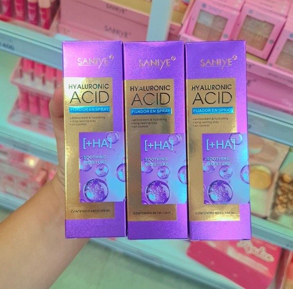 Producto - FIJADOR CON ÁCIDO HIALURONICO - SANIYE