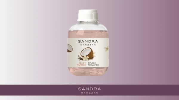 Producto - DIFUSOR AROMÁTICO CON VARILLAS I COCO Y VAINILLA