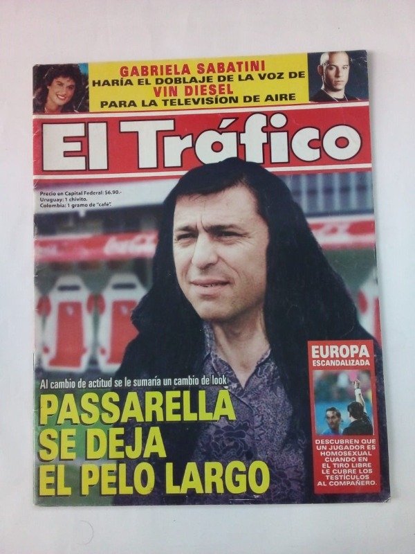 Producto - El tráfico - Passarella se deja el pelo largo