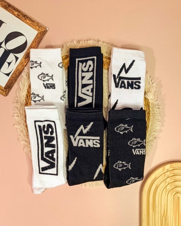Producto - COMBO MEDIAS 3/4 VANS X 6
