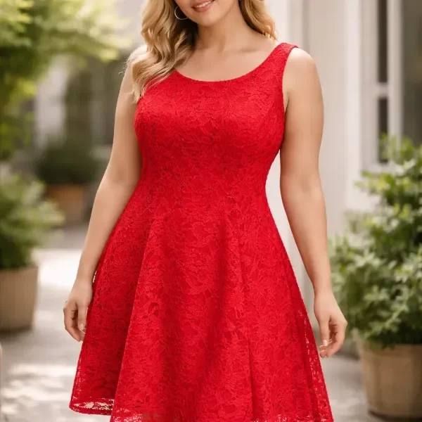 Producto - Vestido corto de encaje evace - 4
