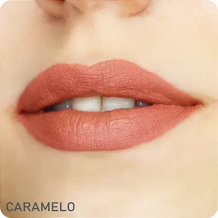 Producto - Labial liquido matte Miss Lary - tono caramelo