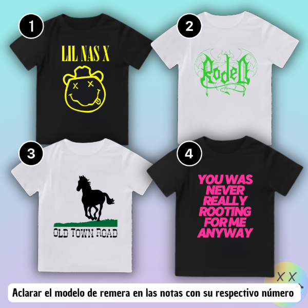 Producto - Baby Tee Lil Nas X #1