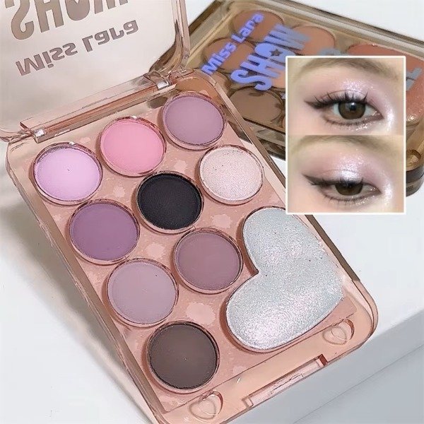 Producto - Paleta show your style 9 sombras + iluminador 03 - Miss Lara