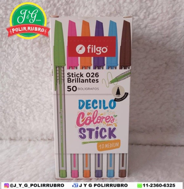 Producto - LAPICERAS A COLORES BRILLANTES