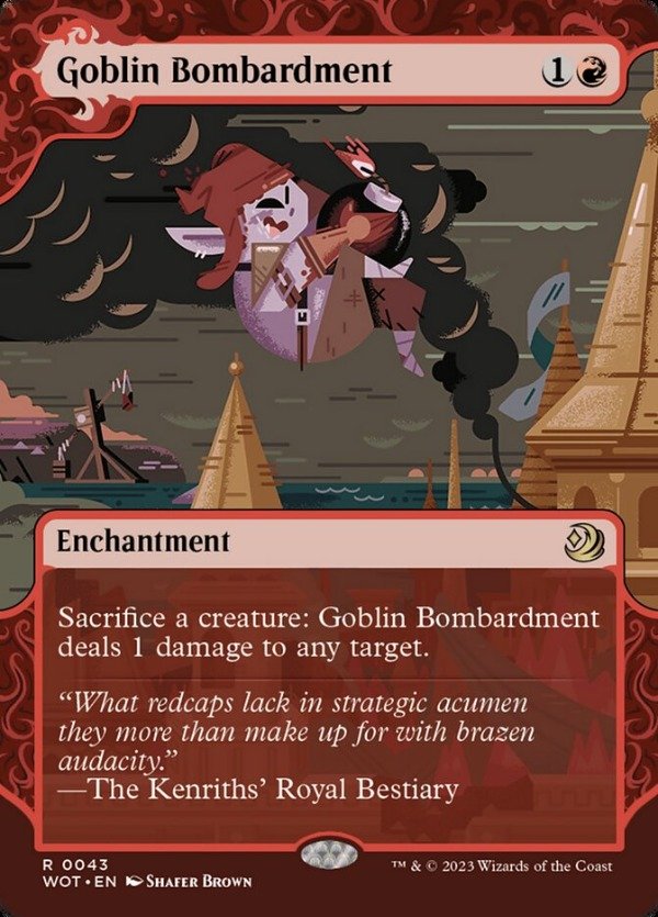 Producto - Goblin Bombardment  Enchanting Tales