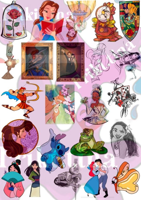 Producto - Pack Stickers Disney - 5