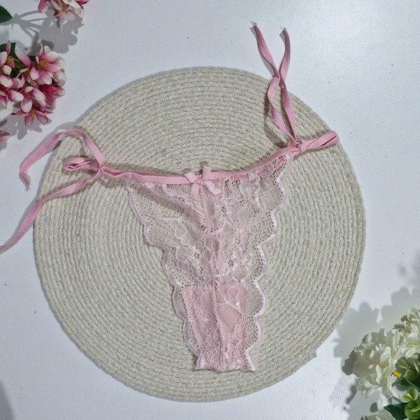 Producto - Less para atar rosa - talle único