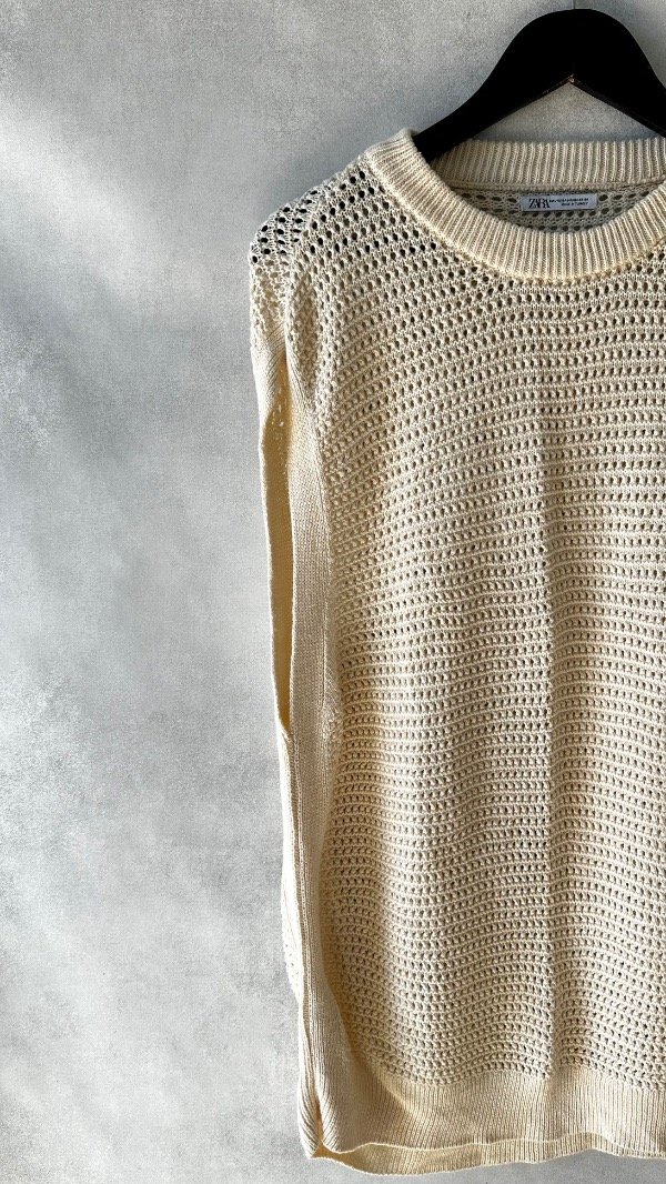 Producto - Chaleco calado Zara - 1