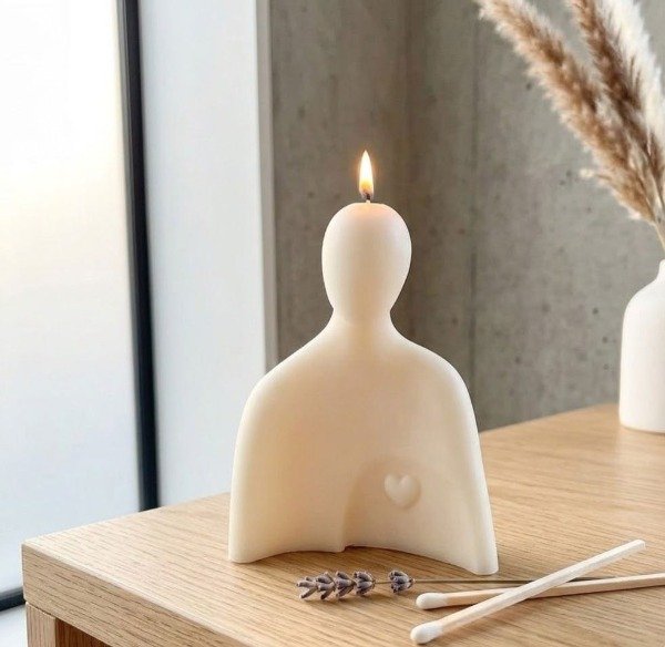 Producto - Molde Silueta con corazon