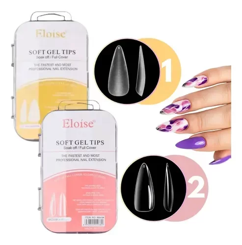 Producto - TIPS PARA SOFT GEL X120 - ELOISE