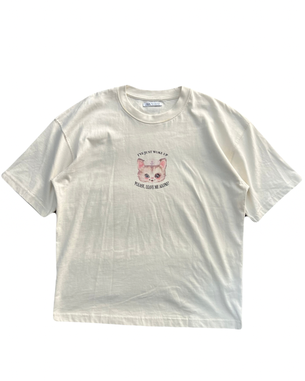 Remera gatito Zara