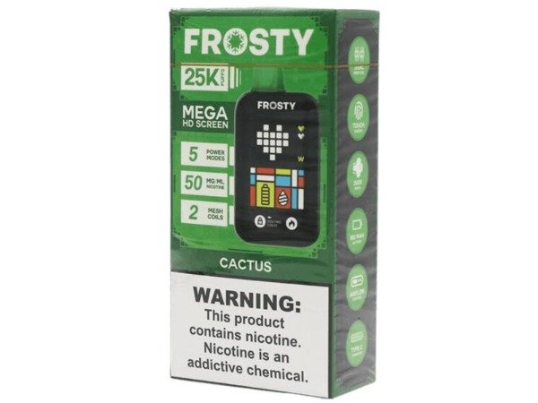 Producto - Frosty  Cactus 25000 puffs