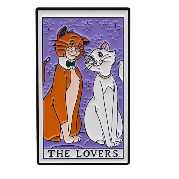 Producto - Pin Disney - Los Aristogatos - Carta Tarot The Lovers