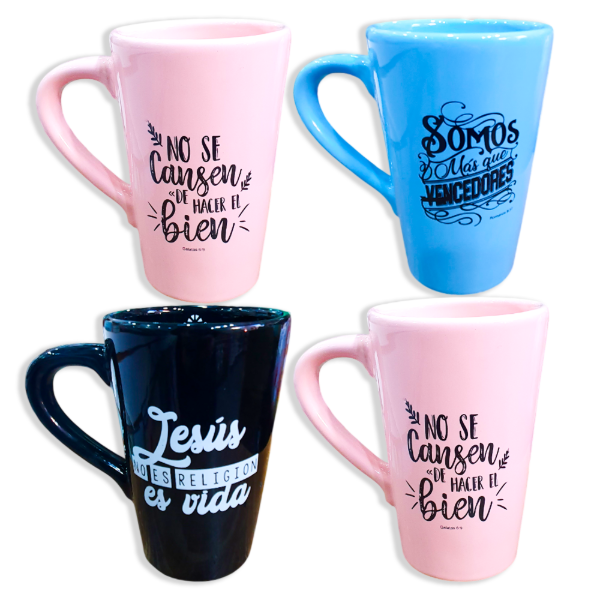 Producto - PROMO Chocolatero De Loza A Color (PACK X3 UNIDADES)