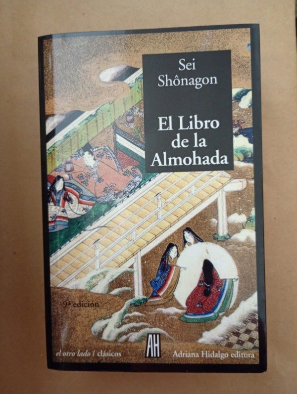Producto - El libro de la almohada - Sei Shonagon - Adriana Hidalgo 2019