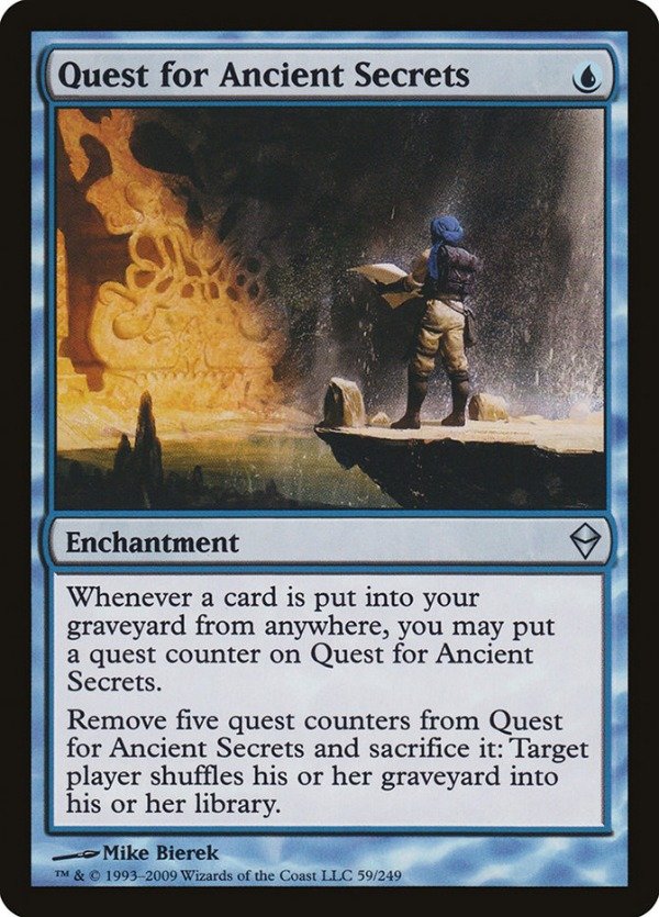 Producto - Quest for Ancient Secrets  Zendikar