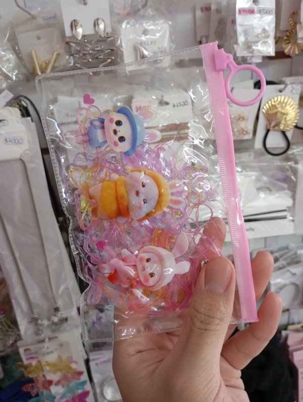 Producto - Carteritas de Gomitas para Pelo - 2