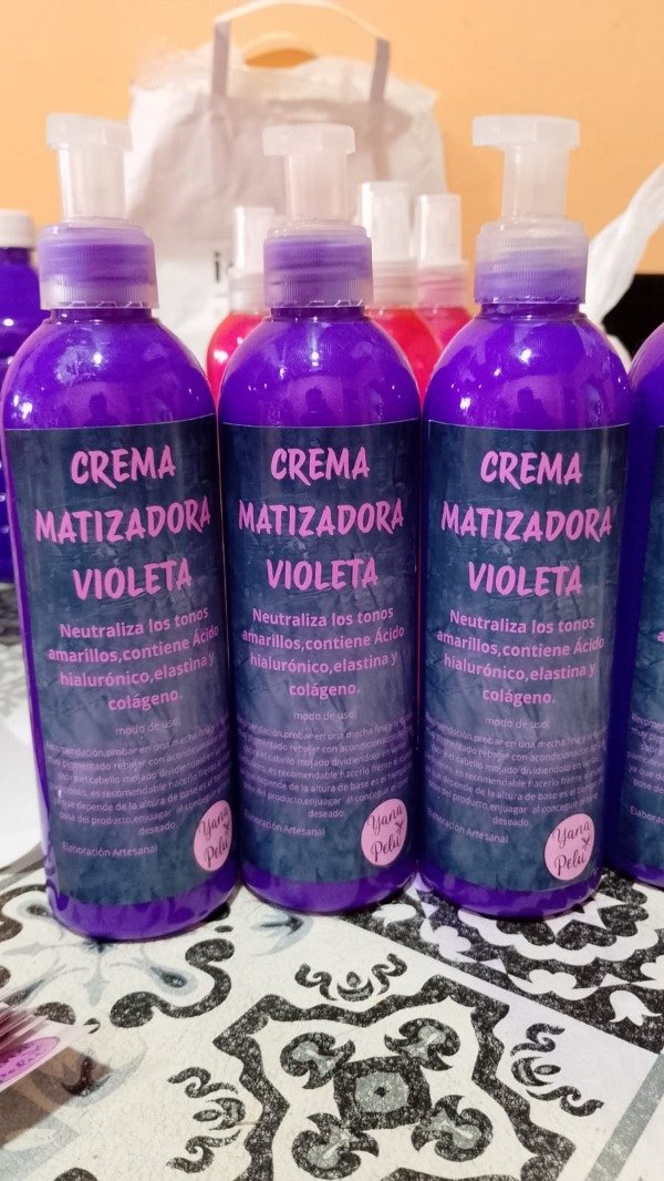 Producto - Crema matizadora violeta 300ml