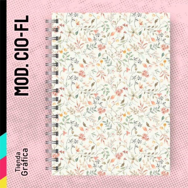 Producto - Cuaderno C10- FL  - Flores