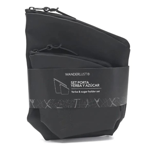 Producto - Set Porta Yerba y Azucar Wanderlust sin Perdida de producto Negro - 2